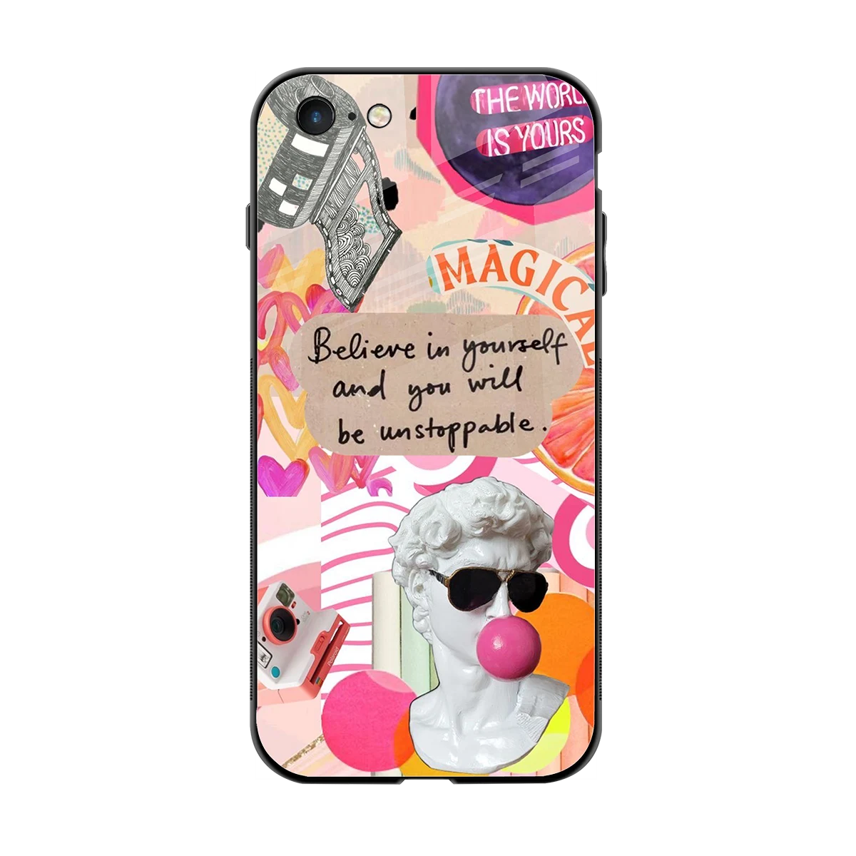 Unstoppable back phone cover | glass case for iphone 6s plus