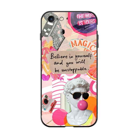 Unstoppable back phone cover | glass case for iphone 6s