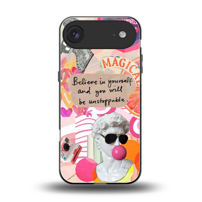 Unstoppable back phone cover | glass case for iphone air