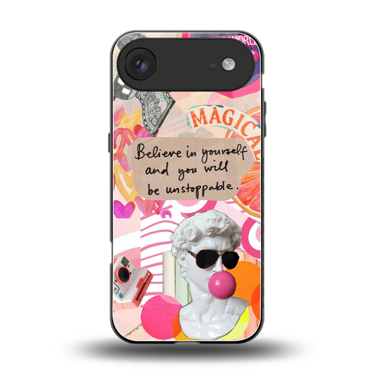 Unstoppable back phone cover | glass case for iphone air