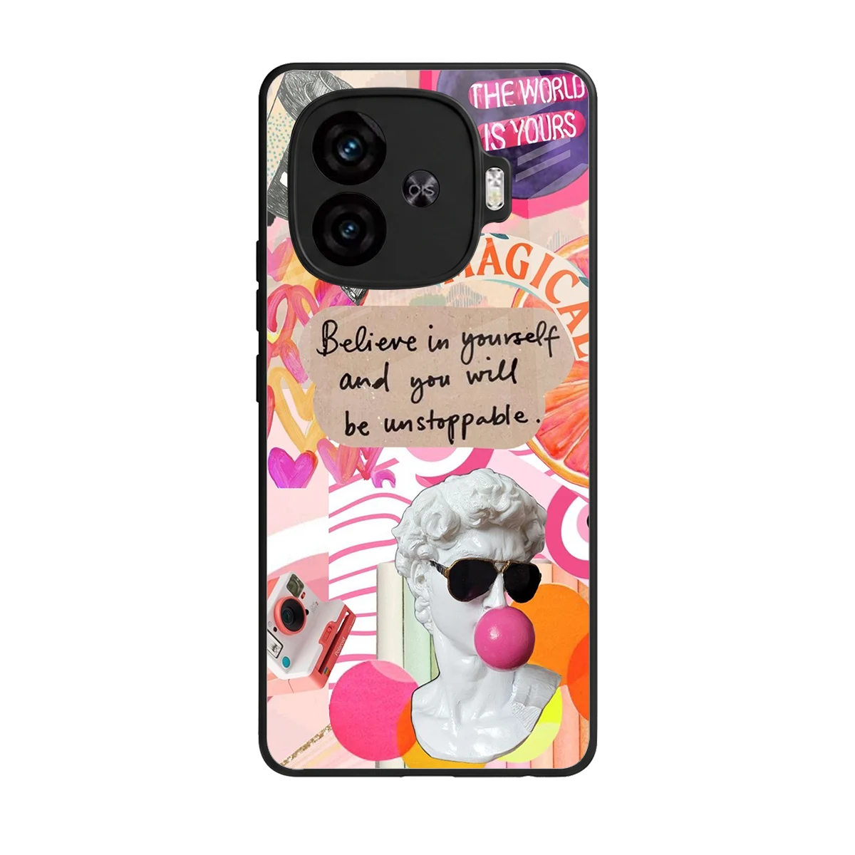 Unstoppable back phone cover | glass case for iqoo neo 10r 5g