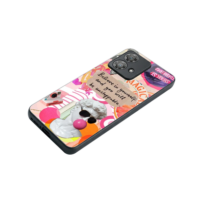 Unstoppable stylish phone case for motorola edge 40 neo 5g | glossy glass and slim fit
