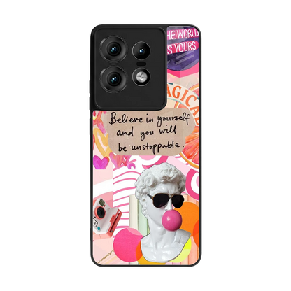 Unstoppable back phone cover | glass case for motorola edge 50 pro