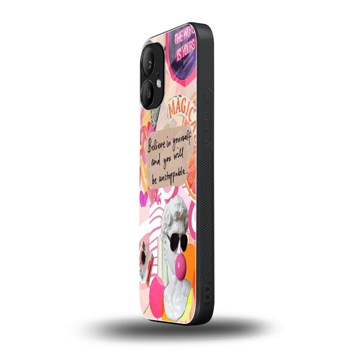 Unstoppable nothing phone 2 mobile cover | shockproof glass phone case