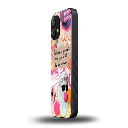 Unstoppable nothing phone 2 mobile cover | shockproof glass phone case