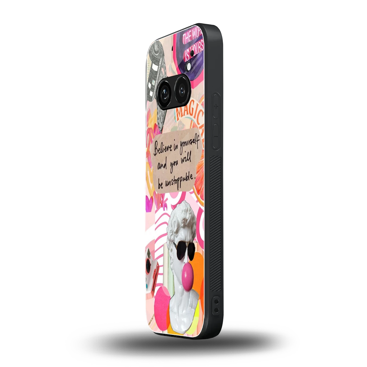 Unstoppable nothing phone 2a mobile cover | shockproof glass phone case