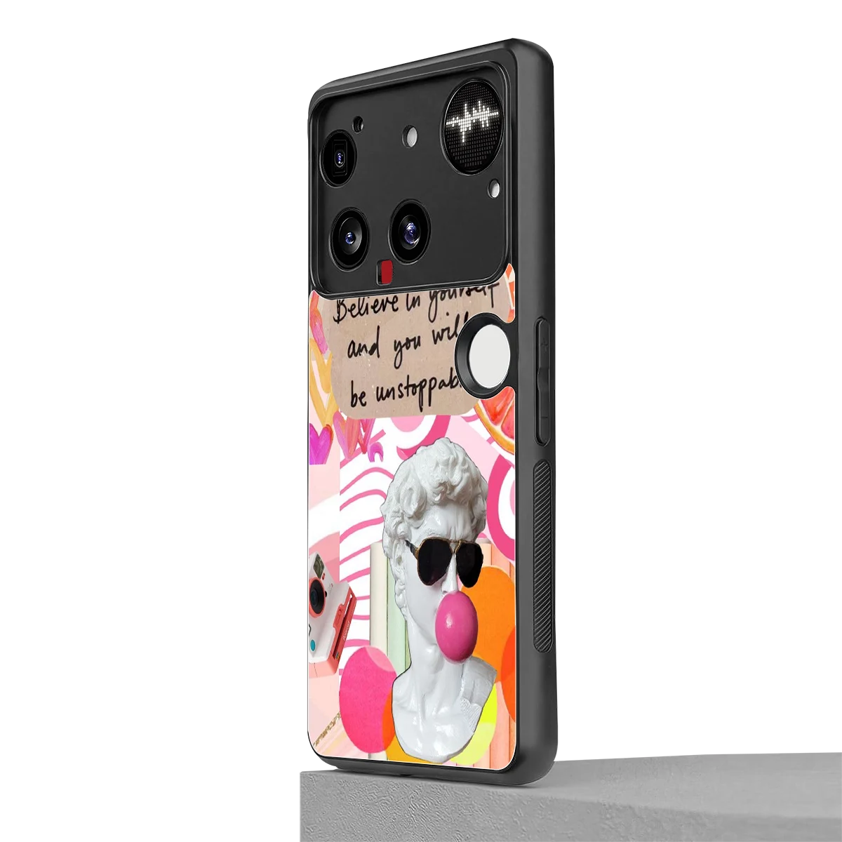 Unstoppable nothing phone 3 mobile cover | shockproof glass phone case