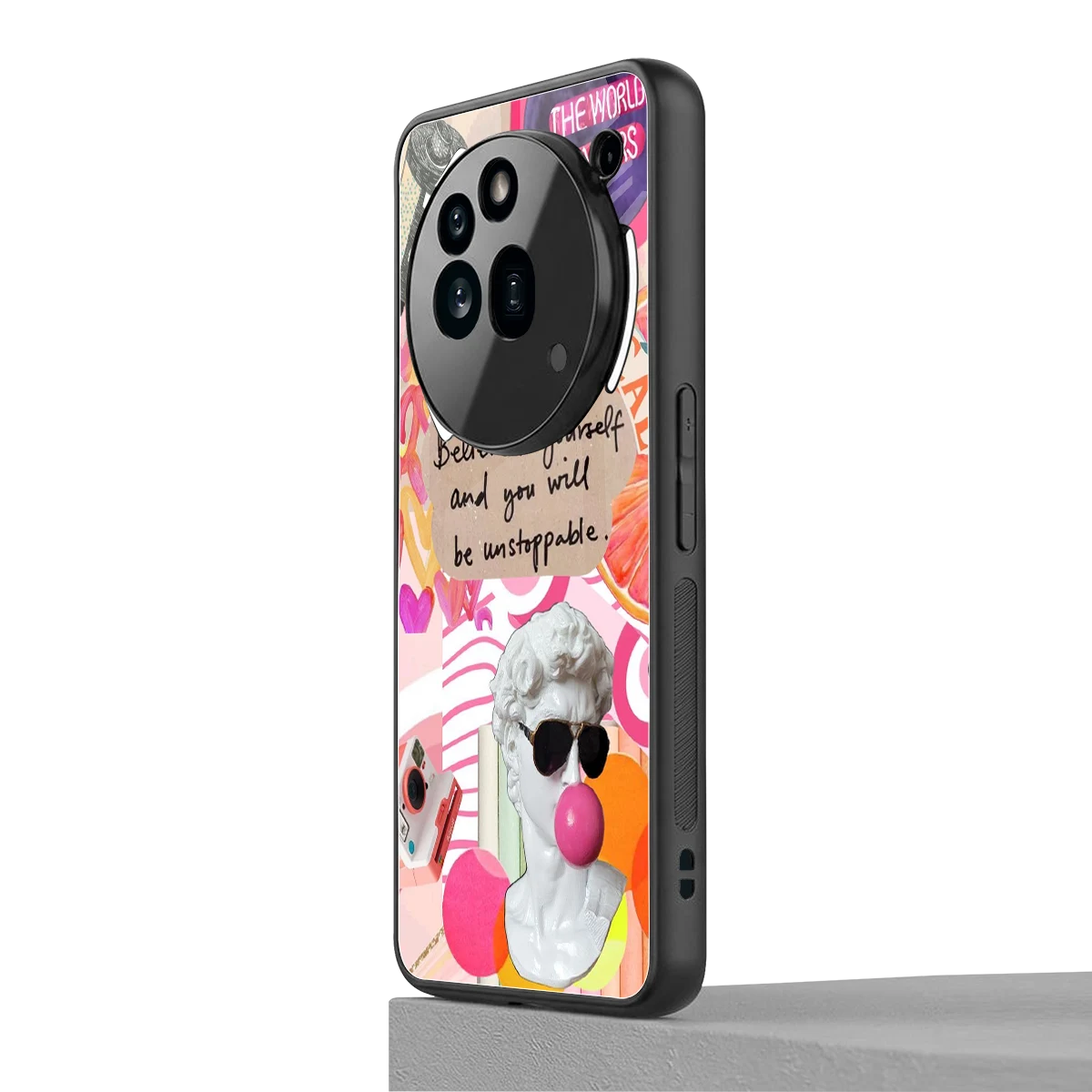 Unstoppable nothing phone 3a pro mobile cover | shockproof glass phone case