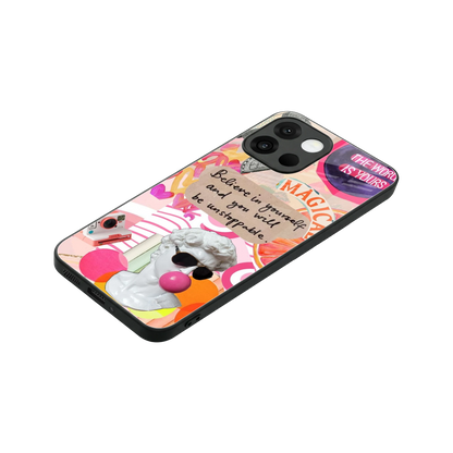 Unstoppable stylish phone case for oneplus 13s | glossy glass and slim fit