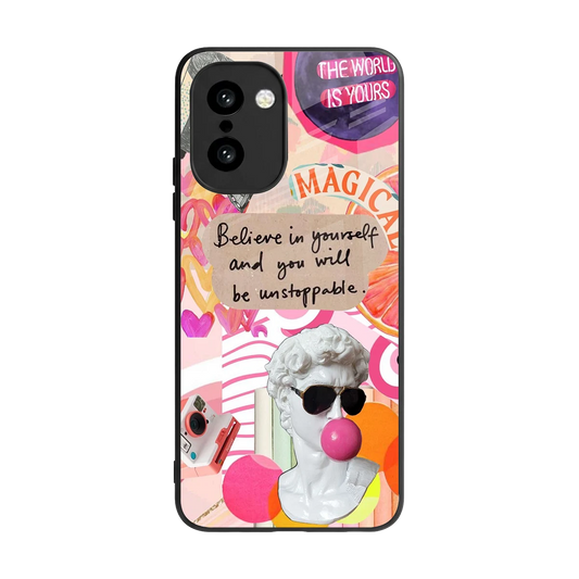Unstoppable back phone cover | glass case for oneplus 15r