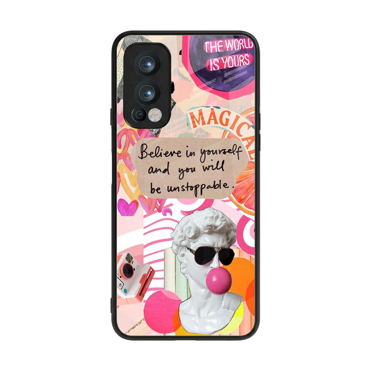 Unstoppable back phone cover | glass case for oneplus nord 2