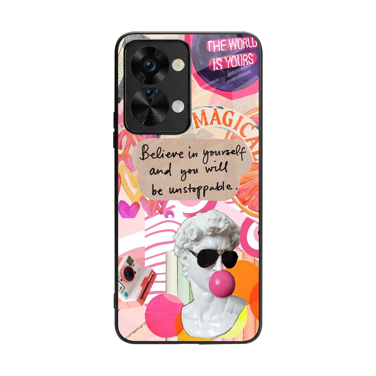 Unstoppable back phone cover | glass case for oneplus nord 2t