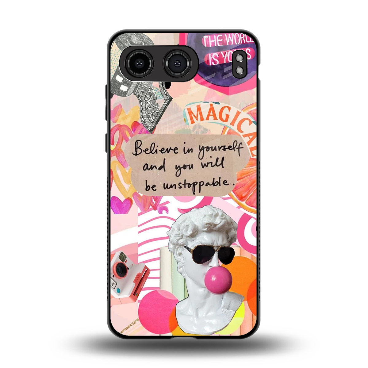 Unstoppable back phone cover | glass case for oneplus nord 4