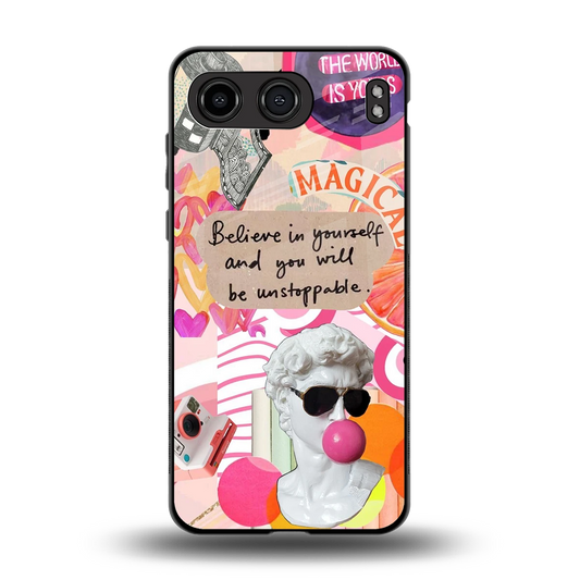 Unstoppable back phone cover | glass case for oneplus nord 4
