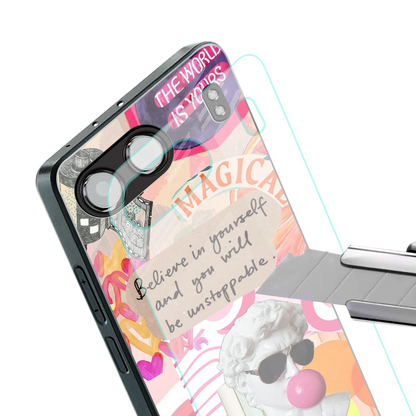 Unstoppable stylish phone case for oneplus nord 4 | glossy glass and slim fit