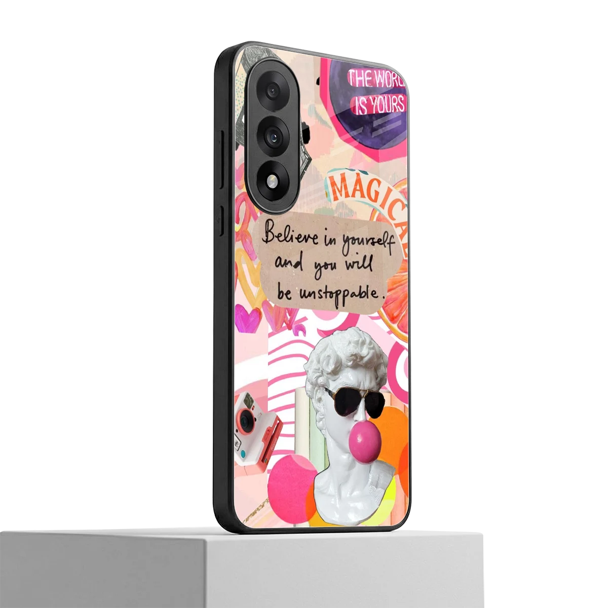 Unstoppable oneplus nord 5 mobile cover | shockproof glass phone case
