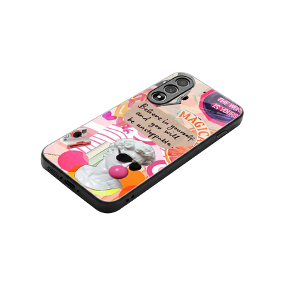 Unstoppable stylish phone case for oneplus nord 5 | glossy glass and slim fit