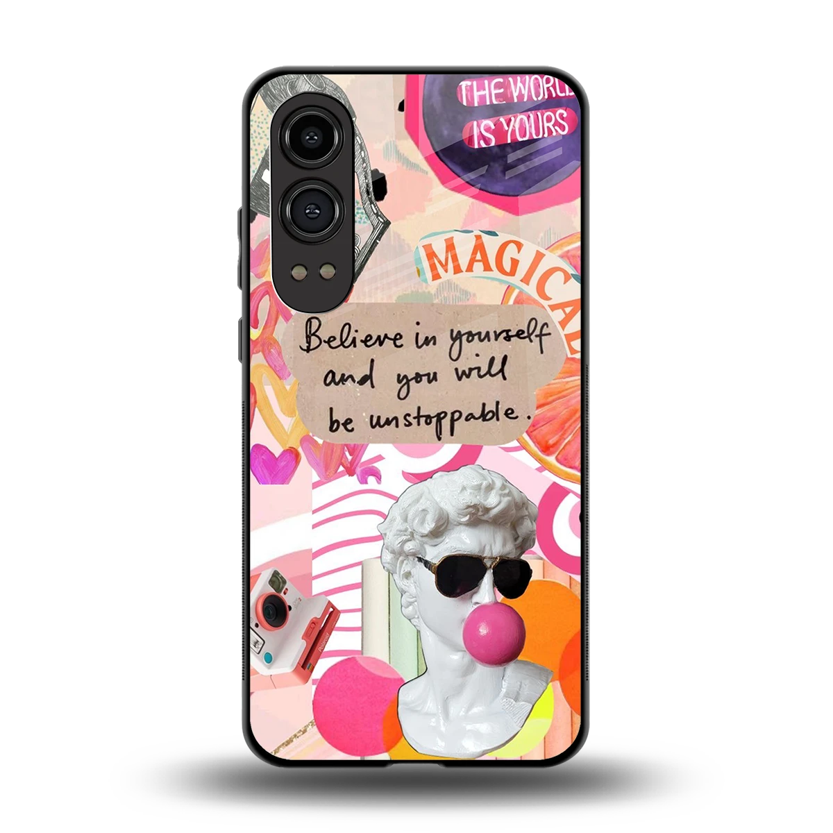 Unstoppable back phone cover | glass case for oneplus nord ce 4 lite