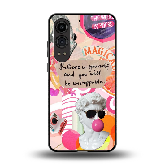 Unstoppable back phone cover | glass case for oneplus nord ce 4 lite