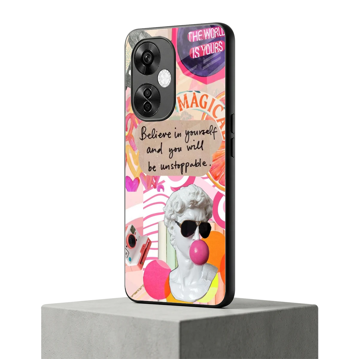 Unstoppable oneplus nord ce 3 lite mobile cover | shockproof glass phone case