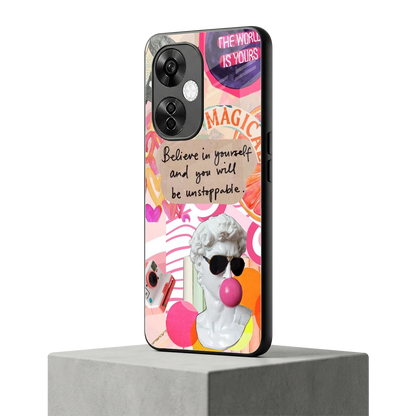 Unstoppable oneplus nord ce 3 lite mobile cover | shockproof glass phone case
