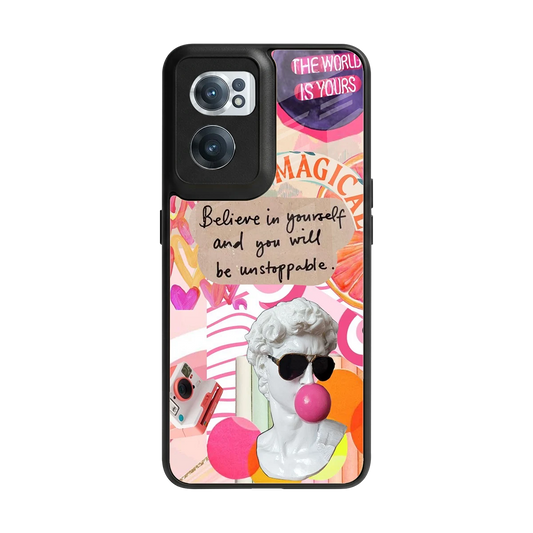 Unstoppable back phone cover | glass case for oneplus nord ce 2