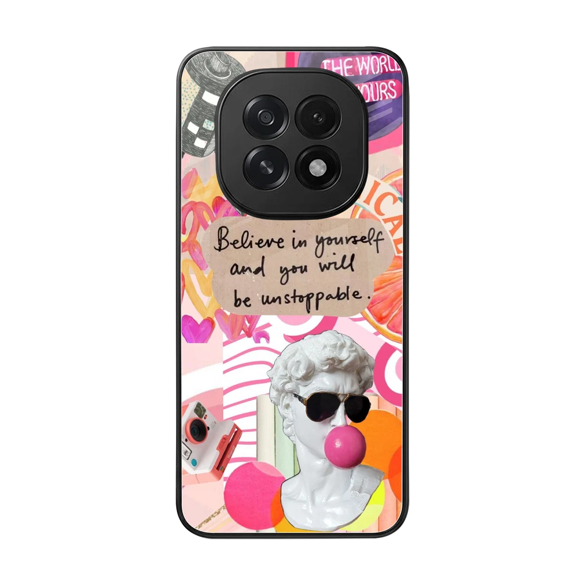 Unstoppable back phone cover | glass case for oppo f29 5g