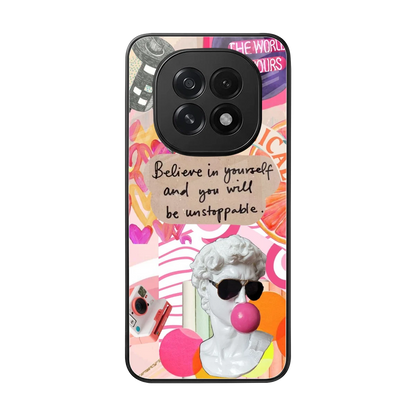 Unstoppable back phone cover | glass case for oppo f29 5g