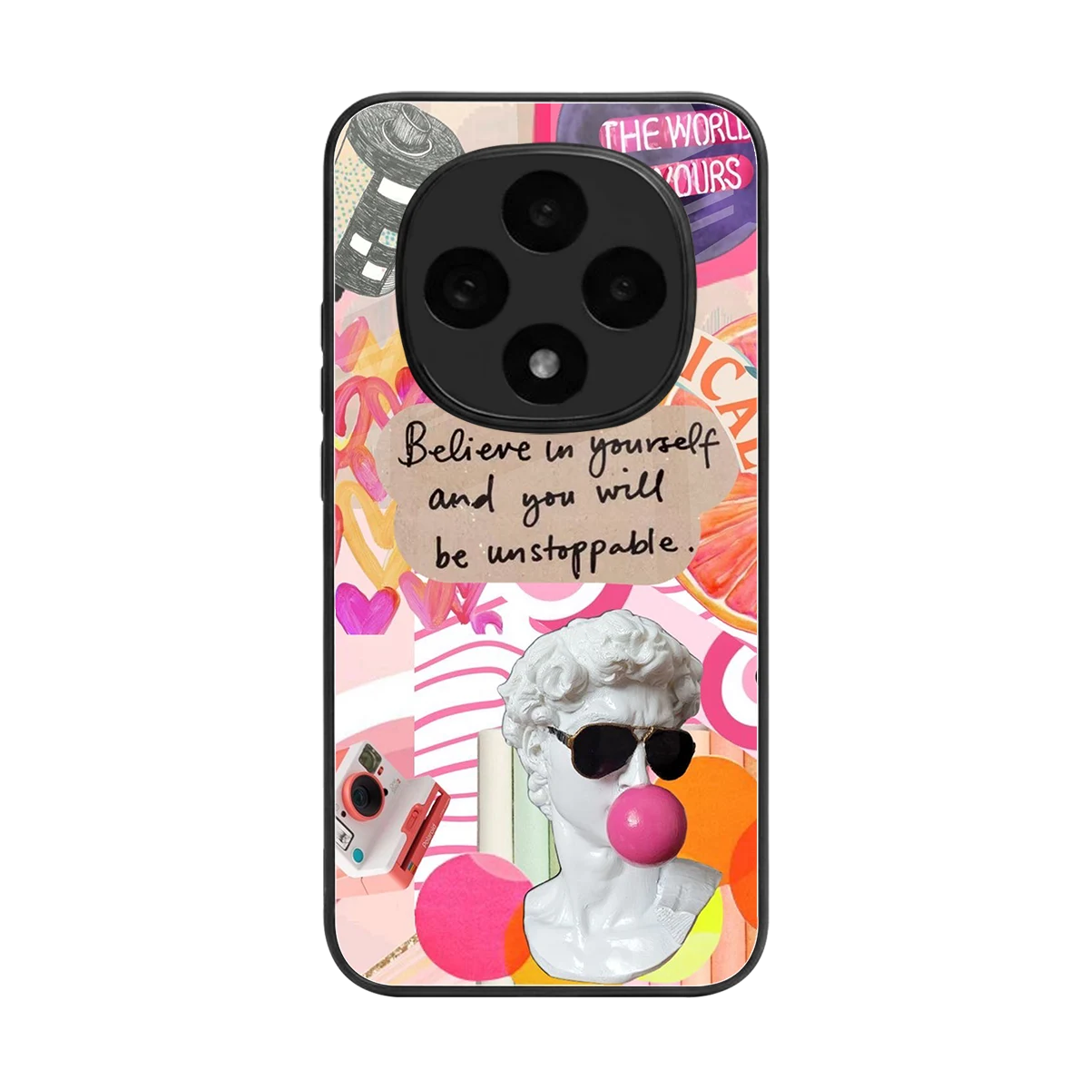 Unstoppable back phone cover | glass case for oppo f31 pro 5g