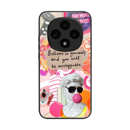 Unstoppable back phone cover | glass case for oppo f31 pro 5g