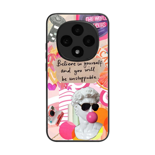 Unstoppable back phone cover | glass case for oppo f31 pro 5g