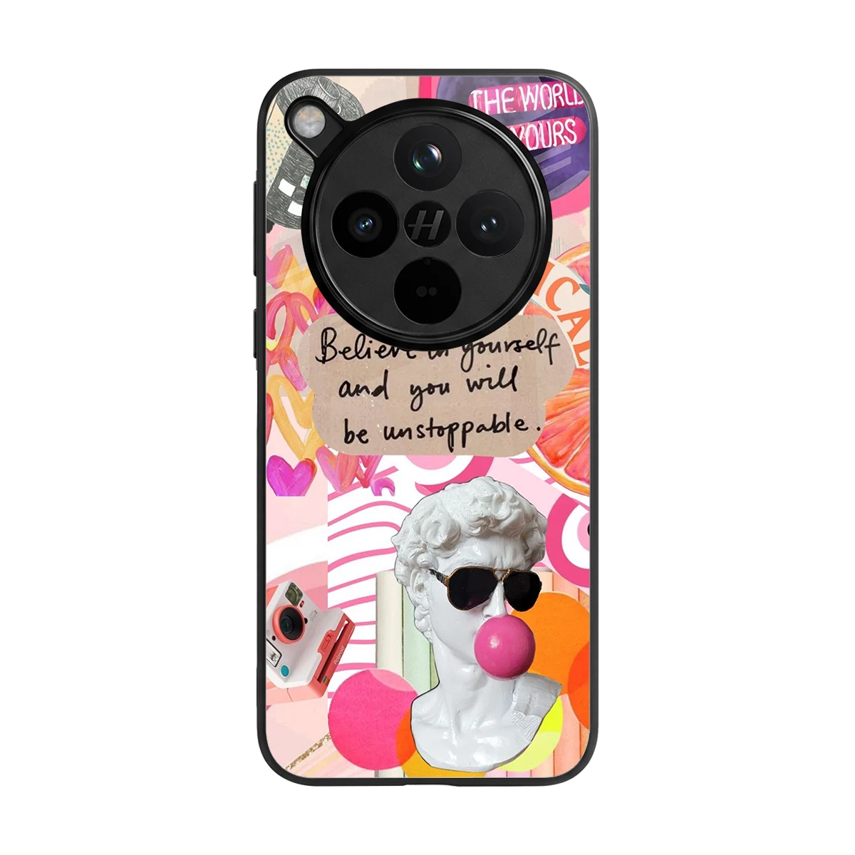 Unstoppable back phone cover | glass case for oppo find x8