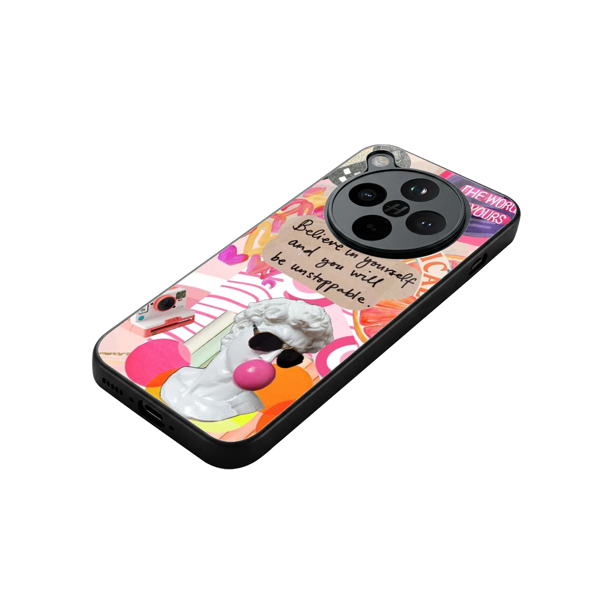 Unstoppable stylish phone case for oppo find x8 | glossy glass and slim fit
