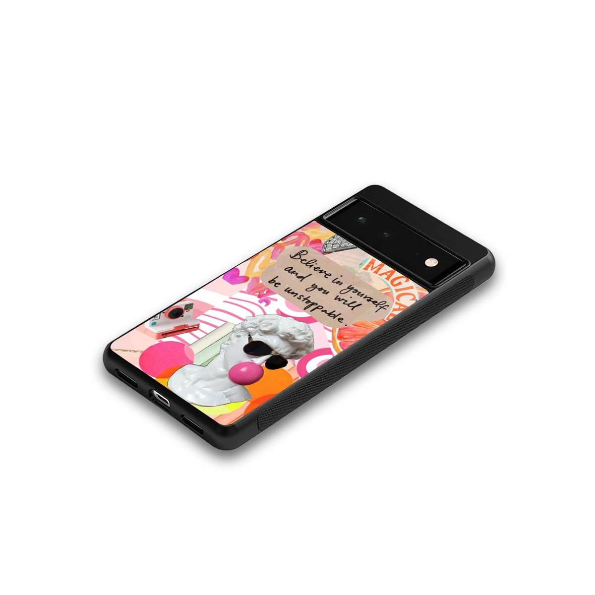 Unstoppable google pixel 6a mobile cover | shockproof glass phone case