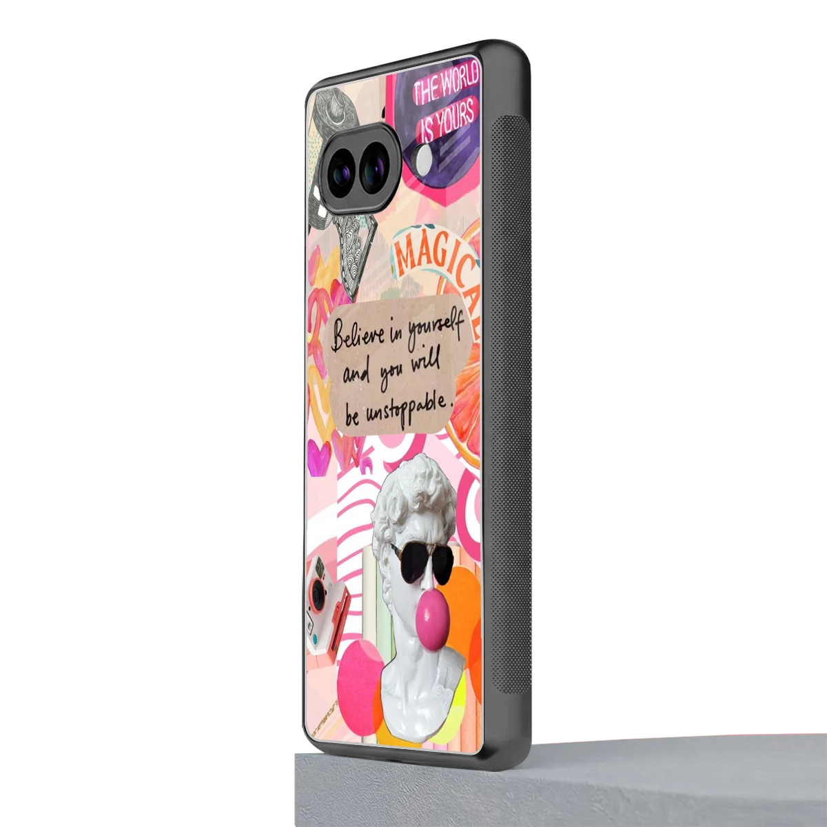 Unstoppable google pixel 10a mobile cover | shockproof glass phone case