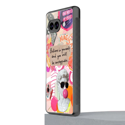 Unstoppable google pixel 10a mobile cover | shockproof glass phone case