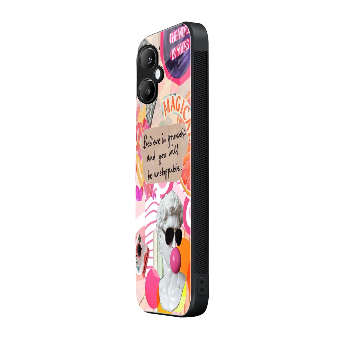 Unstoppable samsung galaxy a06 5g mobile cover | shockproof glass phone case