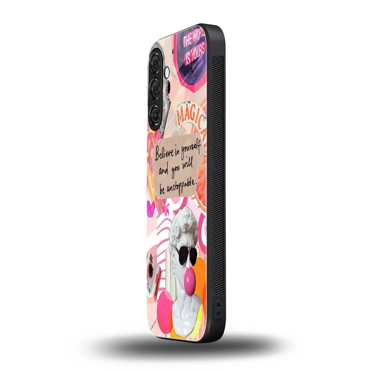Unstoppable samsung galaxy a37 5g mobile cover | shockproof glass phone case