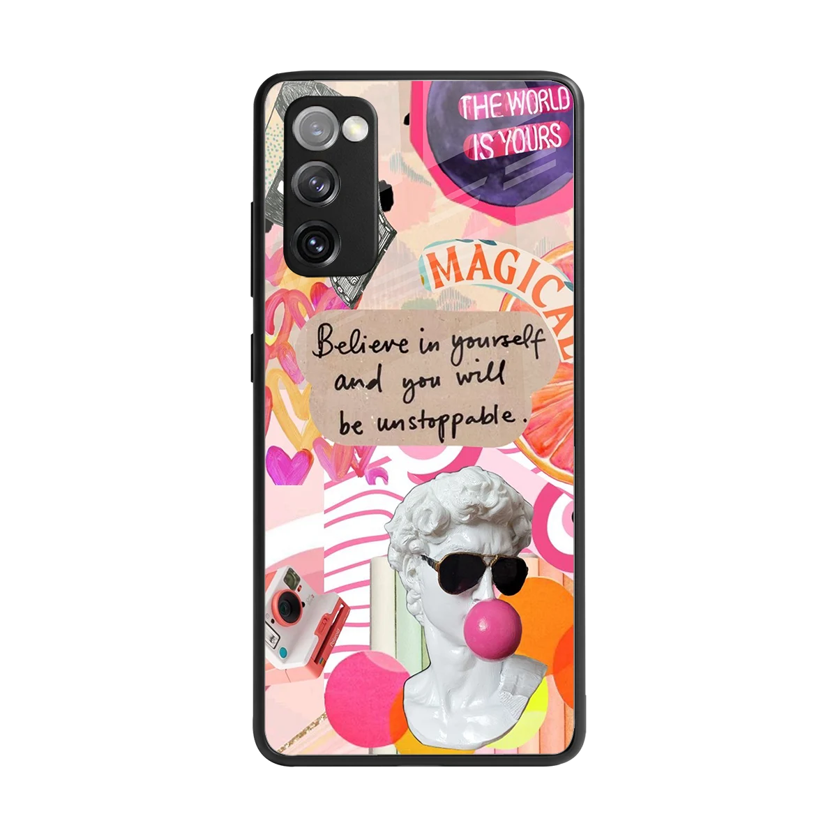 Unstoppable back phone cover | glass case for samsung galaxy s20 fe