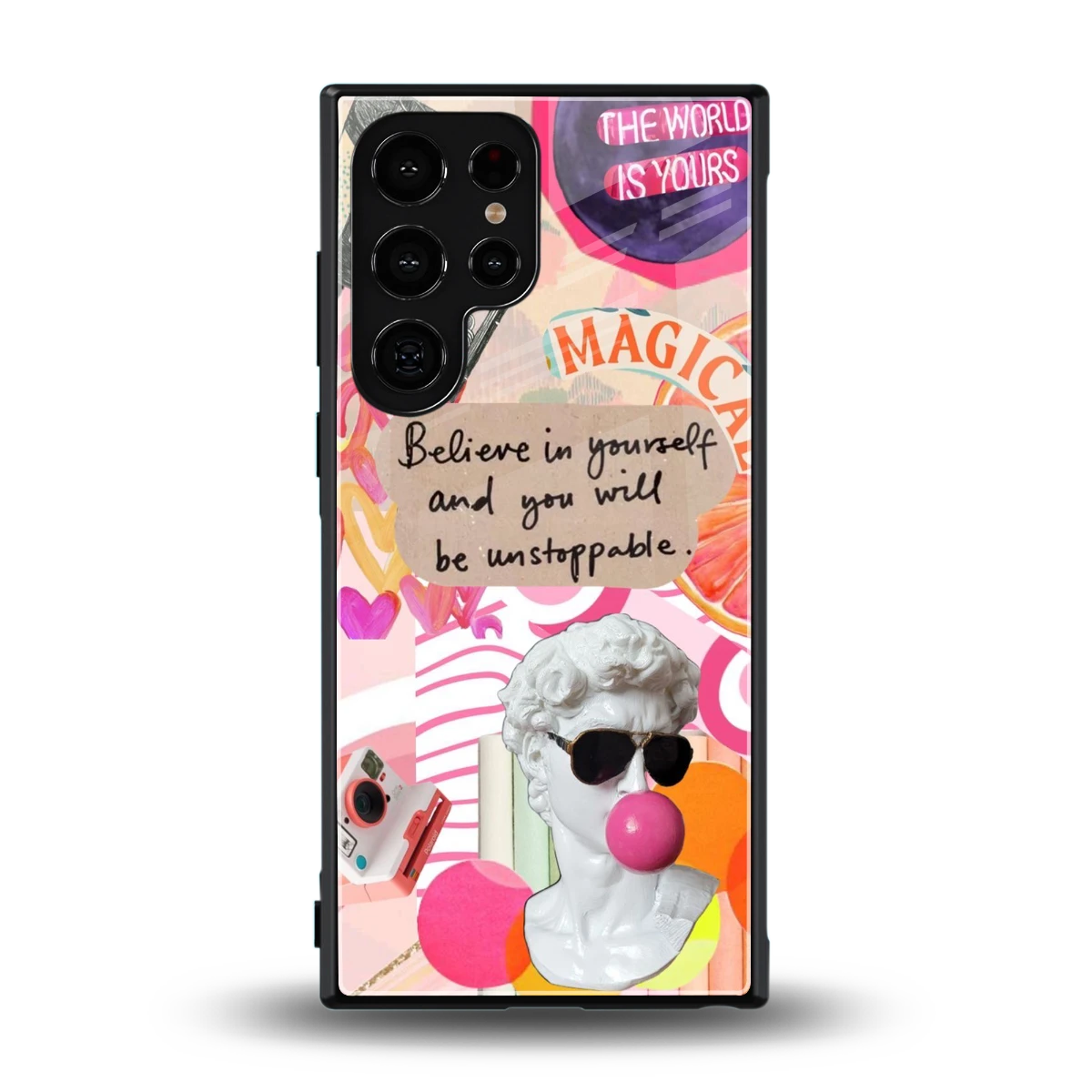 Unstoppable back phone cover | glass case for samsung galaxy s24 ultra