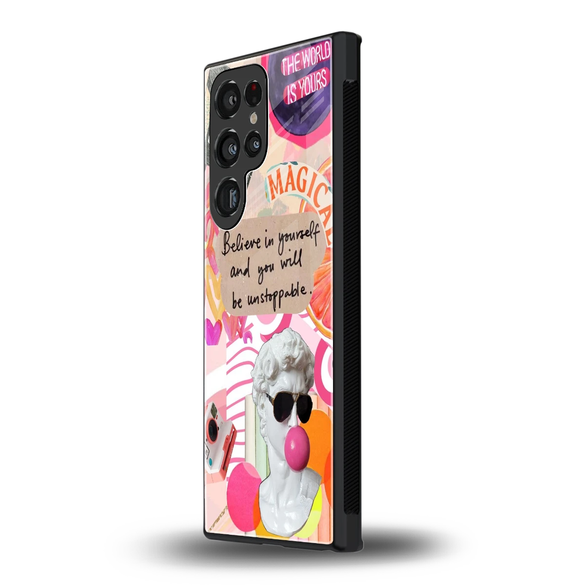 Unstoppable samsung galaxy s24 ultra mobile cover | shockproof glass phone case