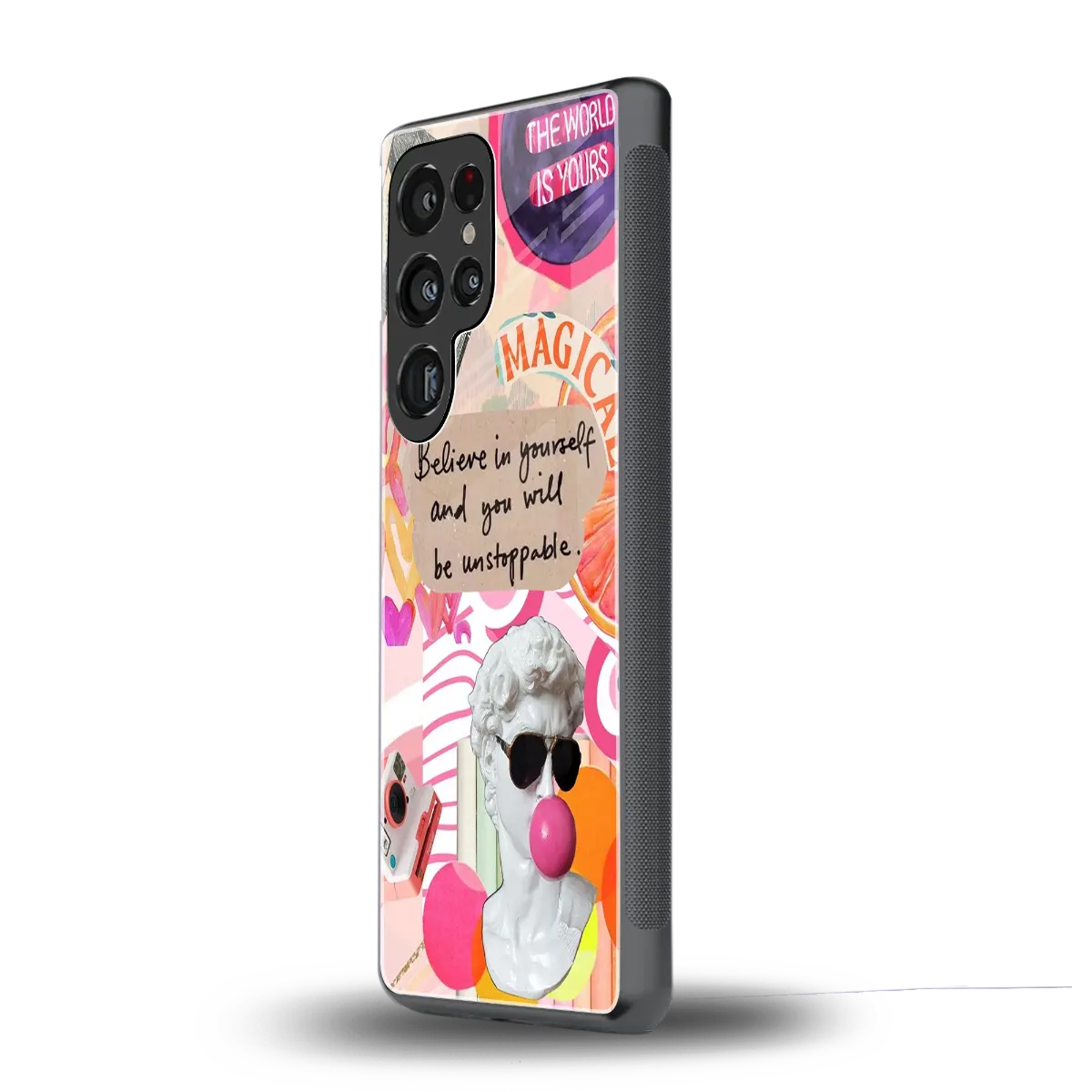 Unstoppable samsung galaxy s25 ultra mobile cover | shockproof glass phone case