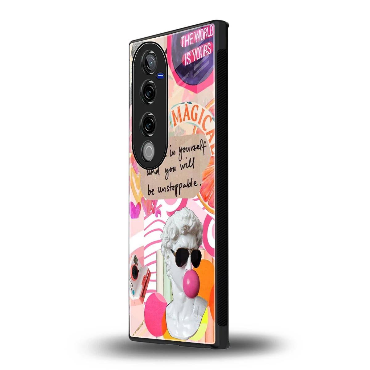 Unstoppable vivo v40 pro mobile cover | shockproof glass phone case