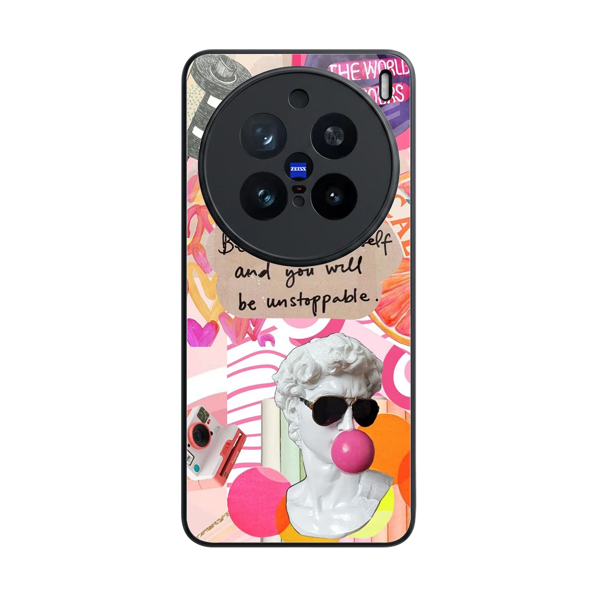 Unstoppable back phone cover | glass case for vivo x200 pro