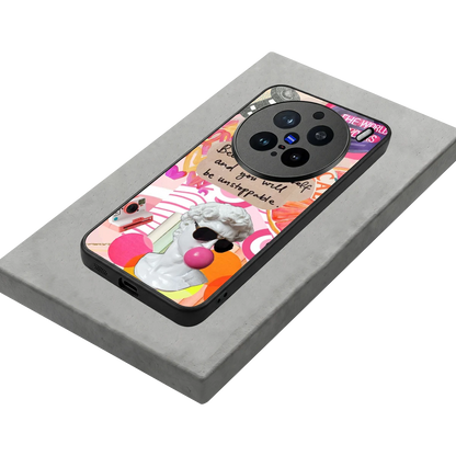 Unstoppable stylish phone case for vivo x200 pro | glossy glass and slim fit