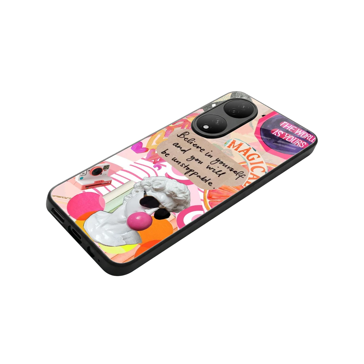 Unstoppable stylish phone case for Vivo-y100 | glossy glass and slim fit