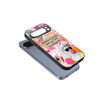 Unstoppable sleek google pixel 10 pro cover with tempered glass back and TPU edges
