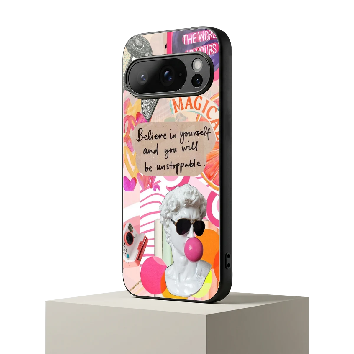 Unstoppable google pixel 10 pro mobile cover | shockproof glass phone case
