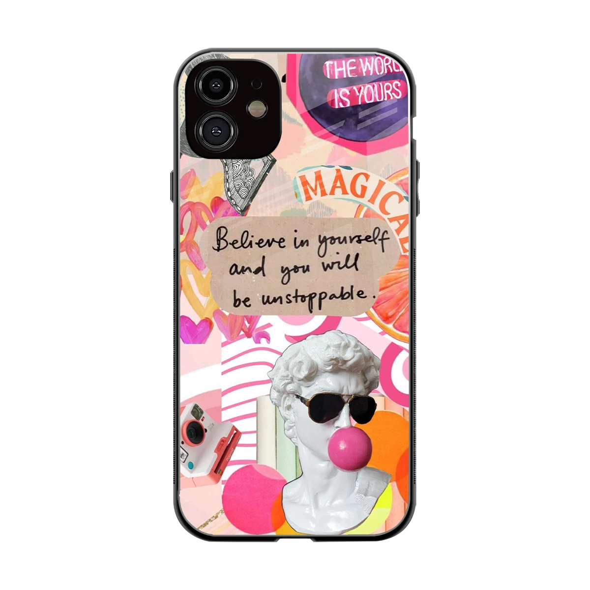 Unstoppable back phone cover | glass case for iphone 11
