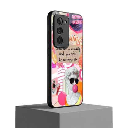 Unstoppable redmi 15 5g mobile cover | shockproof glass phone case